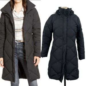The North Face Women's Miss Metro Parka Coat Black Size Medium